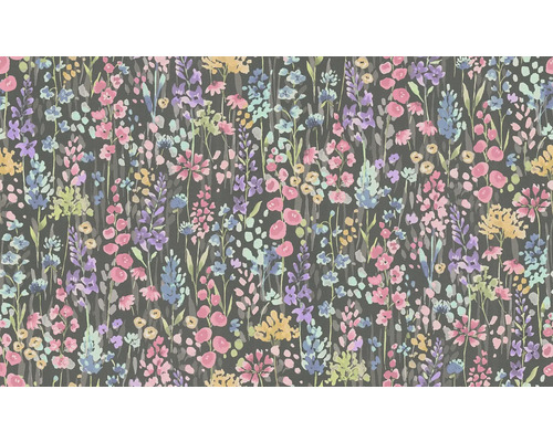 Papier peint à motif floral