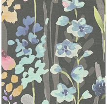 Papier peint à fleurs avec motif floral