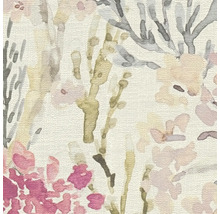 Papier peint avec motif de fleurs et de branches