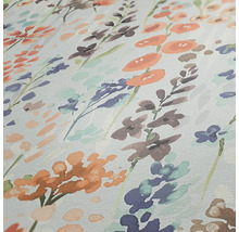 Gros plan d''un papier peint à motif floral