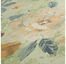 Nahaufnahme einer Tapete mit Blumenmuster