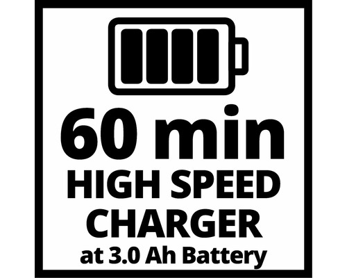 Chargeur rapide 60 minutes pour batterie 3.0 Ah