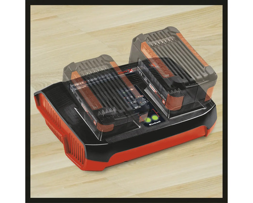 Einhell Power X-Twincharger avec deux batteries
