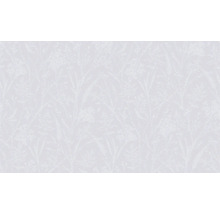 Weiße Tapete mit Pflanzenmuster