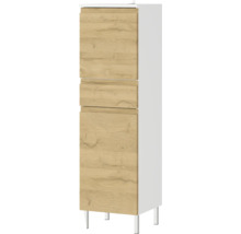Hochschrank mit Schublade und Füßen