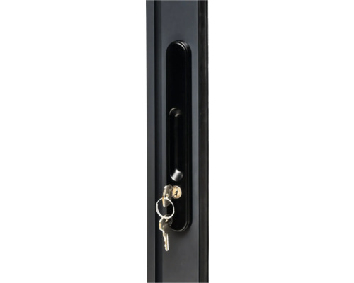 Porte avec clé dans la serrure
