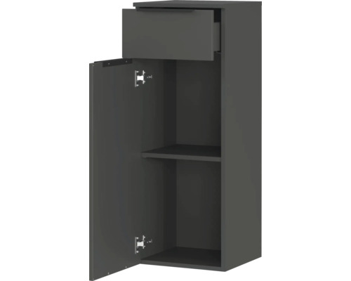 Armoire suspendue avec porte, étagère et tiroir