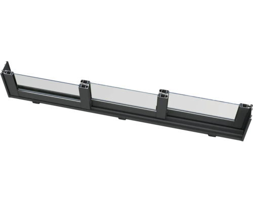 Fensterrahmen aus Aluminium mit Glas