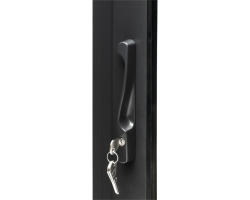 Clé dans la serrure de la porte