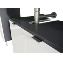 Meuble sous-lavabo avec robinetterie et tiroirs