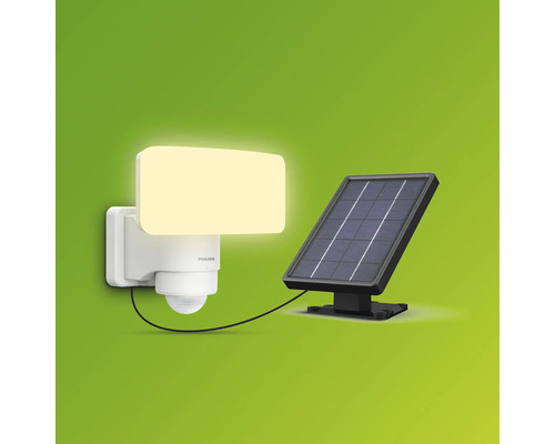 Projecteur solaire avec détecteur de mouvement Philips Logo