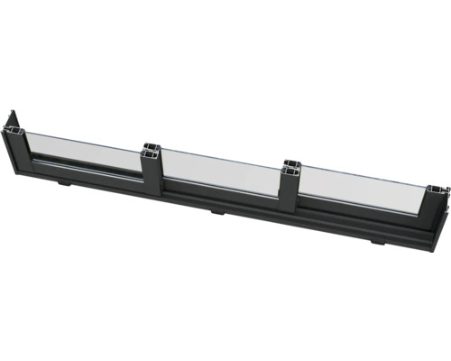 Cadre de fenêtre métallique avec verre