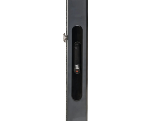 Poignée de fenêtre avec fermeture intégrée