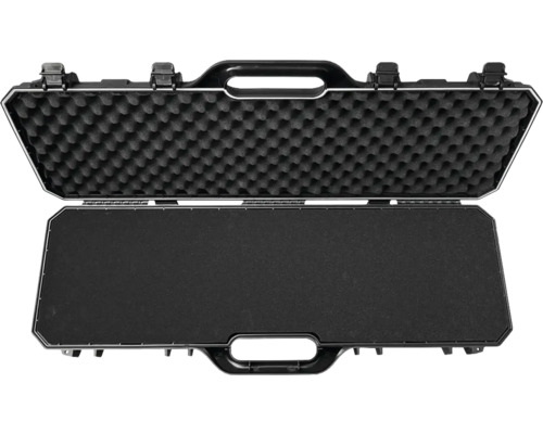 Boîtier de transport d''appareils ouvert avec rembourrage en mousse