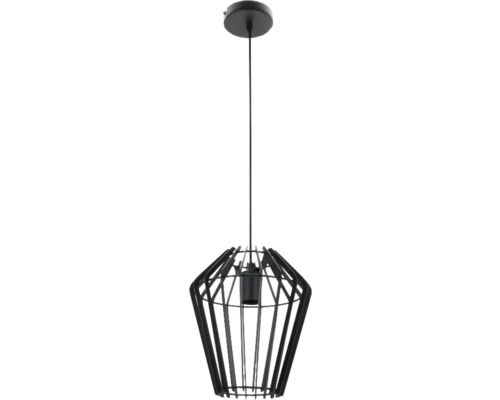 Suspension Tavola 1xE27 60 W noir