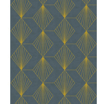 Tapete mit geometrischem Fächerdesign