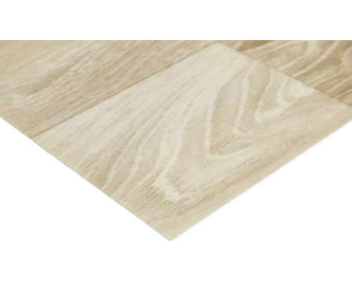 Nahaufnahme einer Vinylbodenfliese mit Holzstruktur
