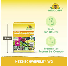 Packung Netz-Schwefelit WG Pilzbekämpfungsmittel von Neudorff, ergiebt 30 Liter, 13,6 cm hoch