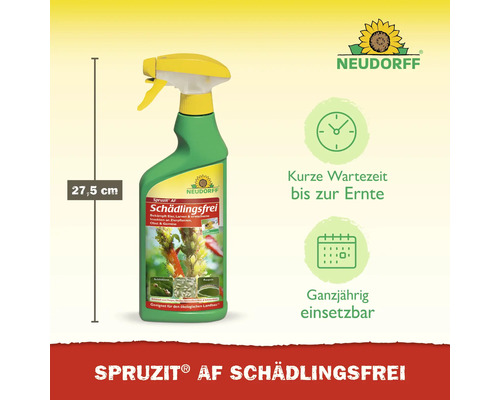 Neudorff Spruzit Schädlingsfrei AF Schädlingsbekämpfungsmittel, 27,5 cm hoch