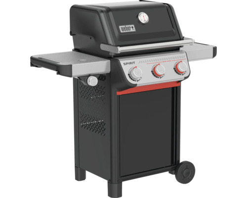 Weber Spirit Gasgrill mit drei Brennern und Seitentischen