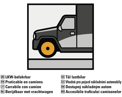 Adapté aux camions symbole