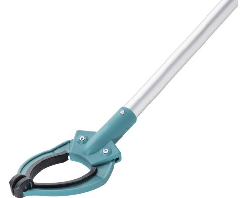Pince de préhension avec manche en aluminium et pince en plastique