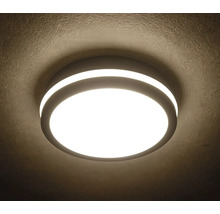 Runde Deckenleuchte mit integrierter LED Beleuchtung