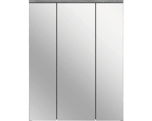 Armoire de toilette à trois portes pour la salle de bain
