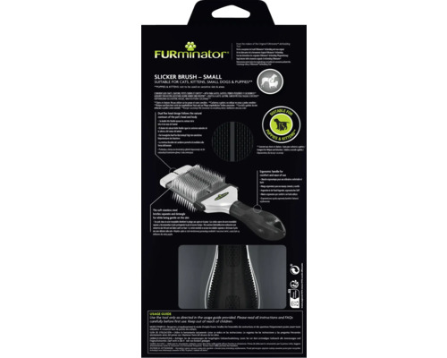 FURminator Bürste klein geeignet für Katzen, kleine Hunde und Welpen