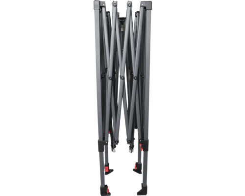 Tonnelle pliante métallique repliée