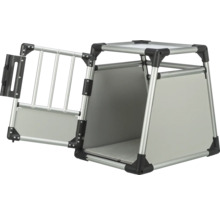 Boîte de transport pour chien TRIXIE 48 x 64 cm aluminium