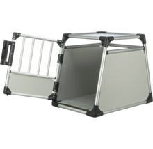 Offene Hunde Transportbox aus Aluminium