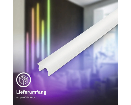 LED-Profil zur Lichtgestaltung im Raum