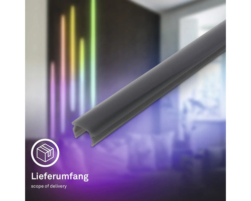 LED Profil zur Lichtgestaltung im Innenraum