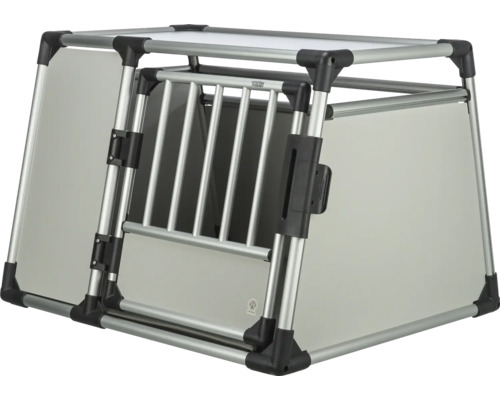 Hundebox aus Aluminium und Kunststoff