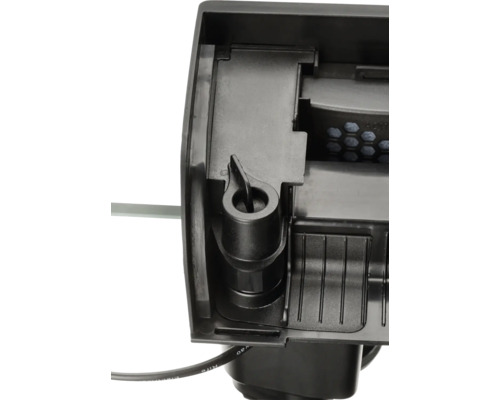 Vue détaillée du filtre intérieur d''aquarium