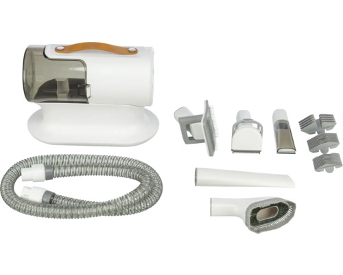 Haustierpflege Staubsauger Set mit verschiedenen Aufsätzen