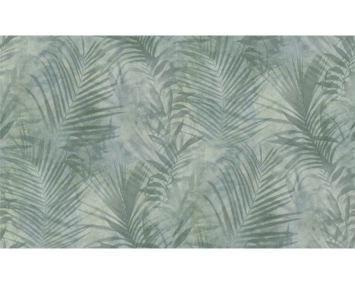 Papier peint avec motif de feuille de palmier