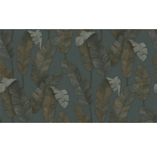 Papier peint avec motif de feuilles