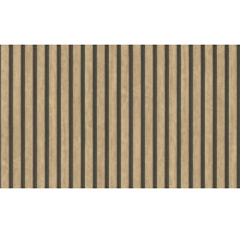 Panneau mural avec des lamelles en bois