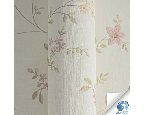 Rouleau de papier peint avec motif floral