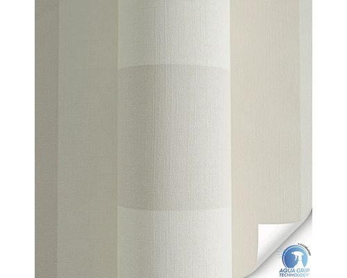 Papier peint avec motif à rayures et Aqua Grip Technology