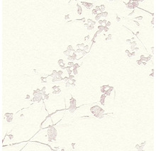 Papier peint à motif floral