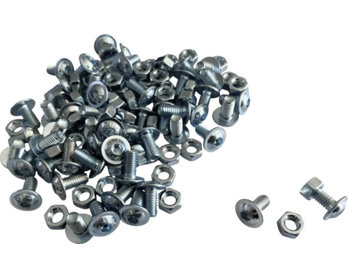 Pile de vis et d''écrous