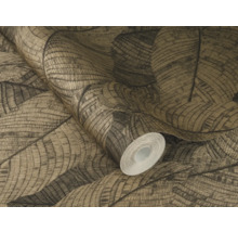 Tapetenrolle mit Blattmuster