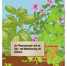FloraSelf Floralie Gärtnern mit Kids Kräuter- und Aussaaterde torffrei 5 l