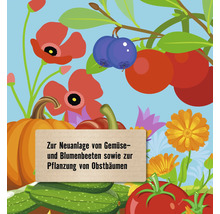 FloraSelf Floralie Gärtnern mit Kids Garten- und Gemüseerde torffrei 5 l