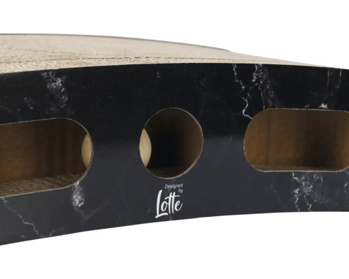 Planche à gratter pour chat en carton avec trous