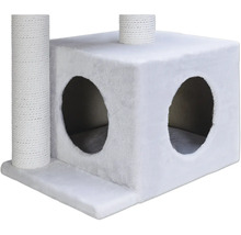 Arbre à chat avec niche et poteaux en sisal