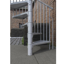 Metall-Wendeltreppe für den Aussenbereich